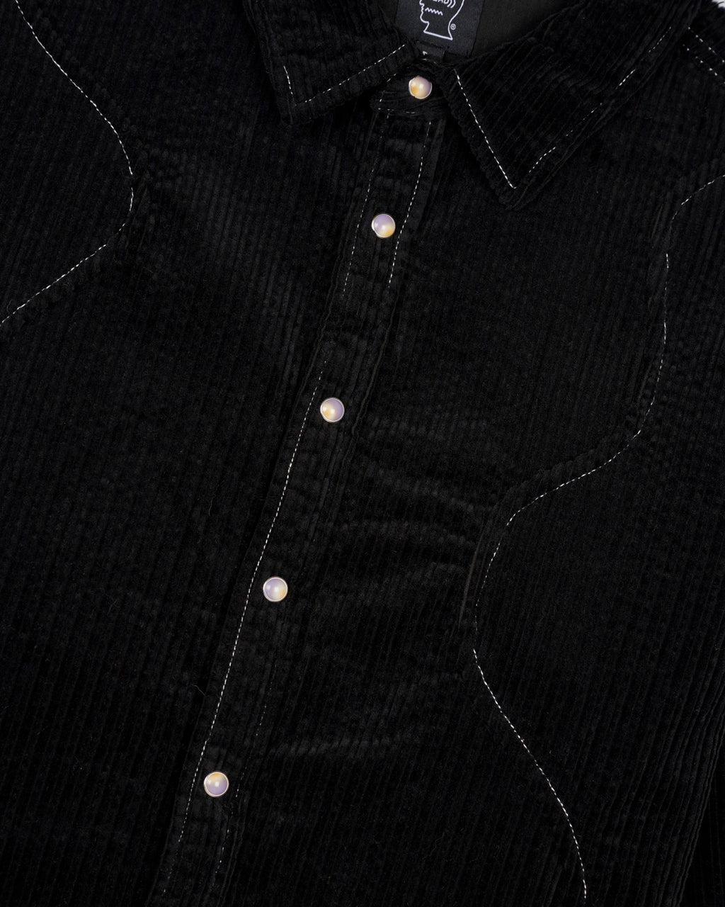 Organic Panel Ranch Shirt - Black 3