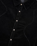 Organic Panel Ranch Shirt - Black 3