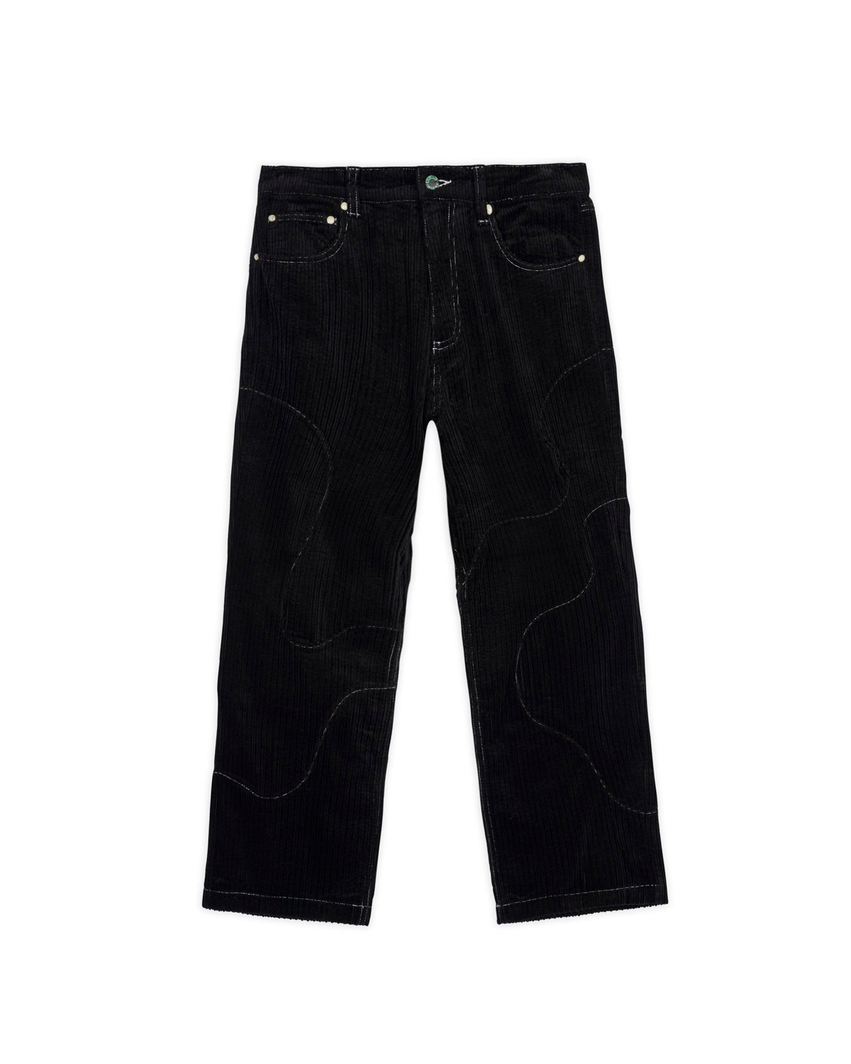 Organic Paneled Corduroy Pant - Black – Brain Dead