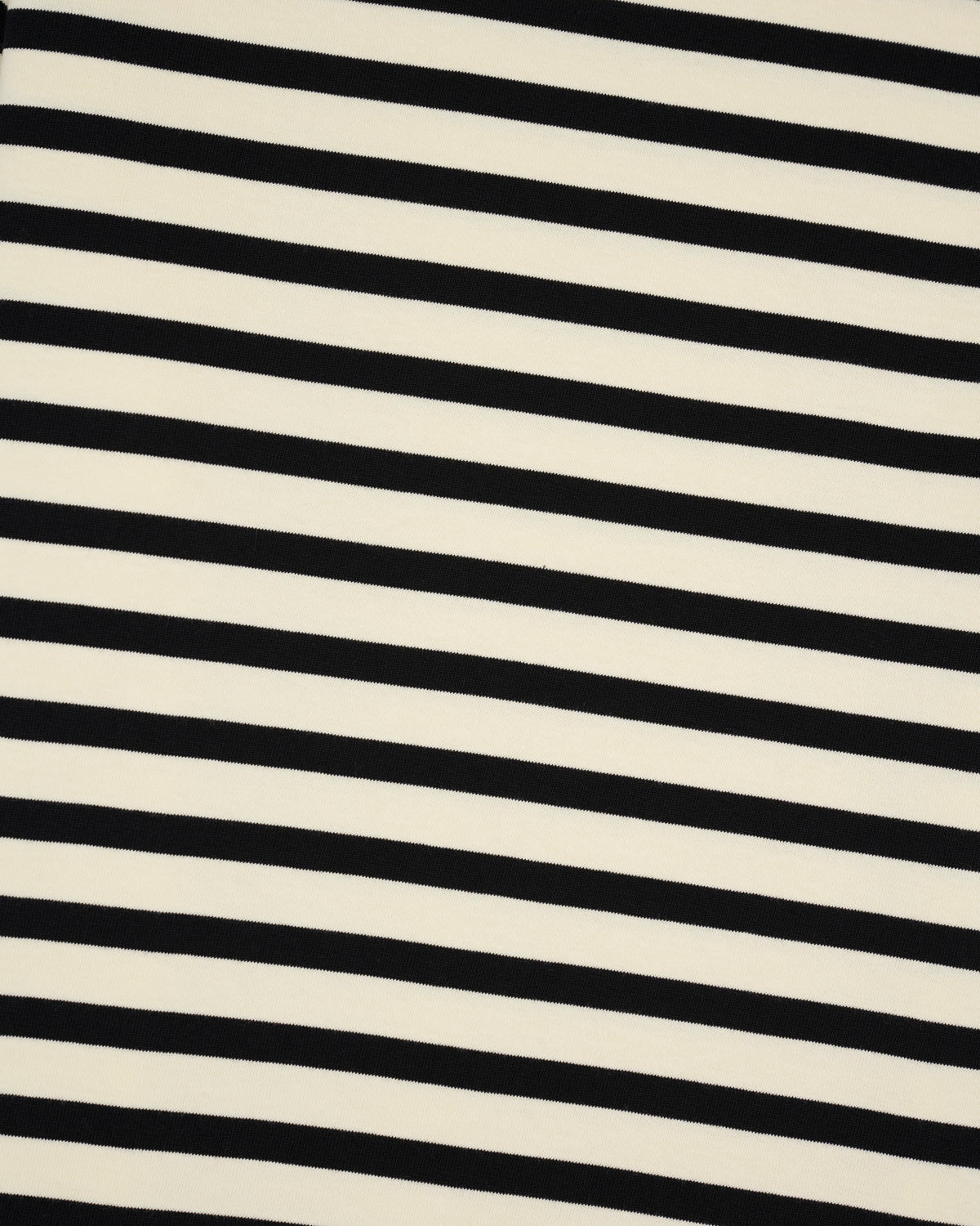 Organic Striped T-shirt - Black 3