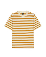 Organic Striped T-shirt - Gold 1