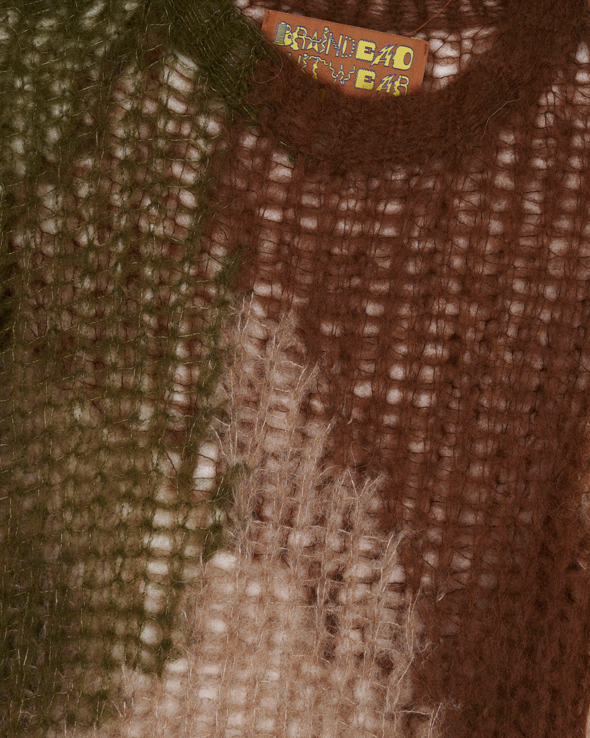 Organic Threadbare Sweater - Olive – Brain Dead