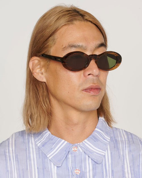 Oyster Post Modern Primitive Eye Protection - Tortoise Smoke 2