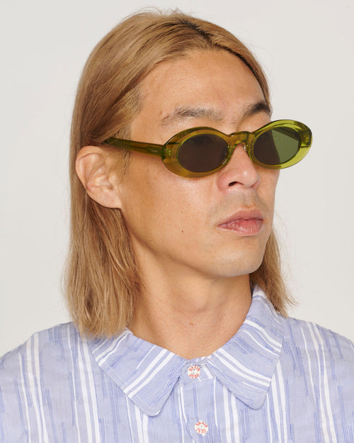 Oyster Post Modern Primitive Eye Protection - Green 2