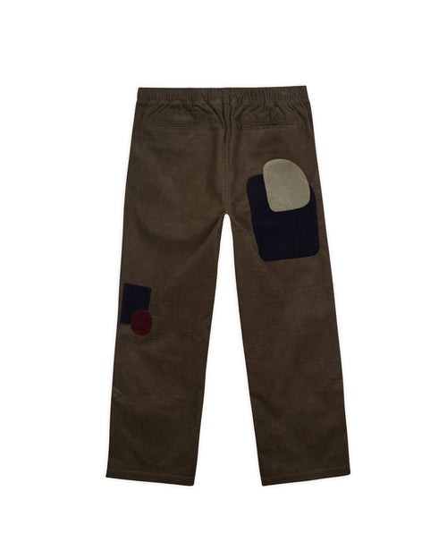 Patchwork Cord Climber Pant - Asphalt 2