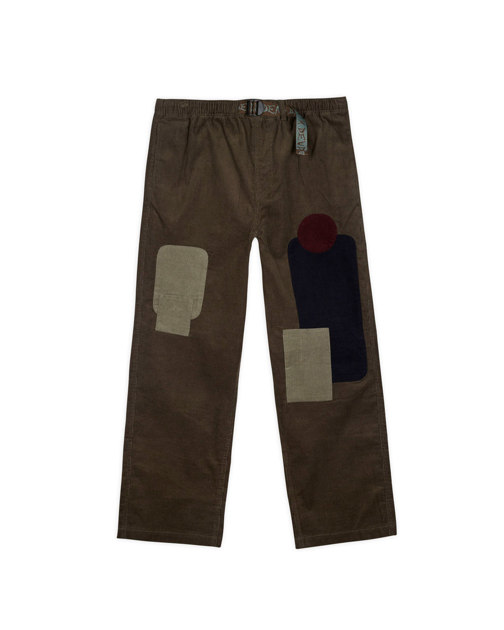 Patchwork Cord Climber Pant - Asphalt 1