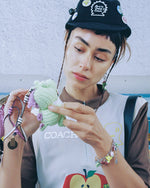 Brain Dead x Coach Biker Pin Hat - Black Multi 2