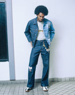 Brain Dead x Coach Kachi Mouse Retro Jean - Dark Blue 2