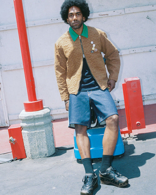 Brain Dead x Coach Denim Shorts - Dark Blue 2
