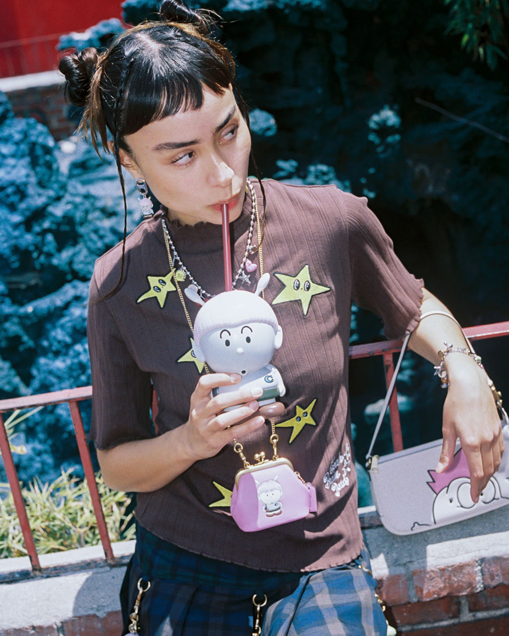Brain Dead x Coach Xerx Alien Cup with Straw - Multi 2