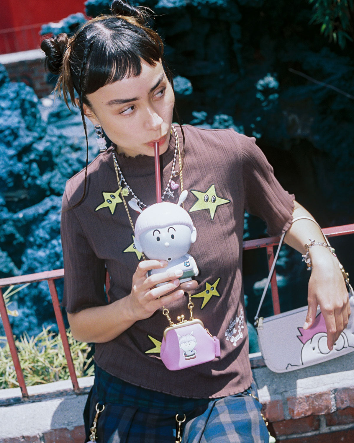 Brain Dead x Coach Xerx Alien Cup with Straw - Multi 2