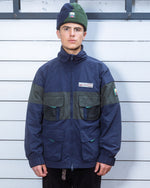 Paneled Snow Jacket - Navy 2