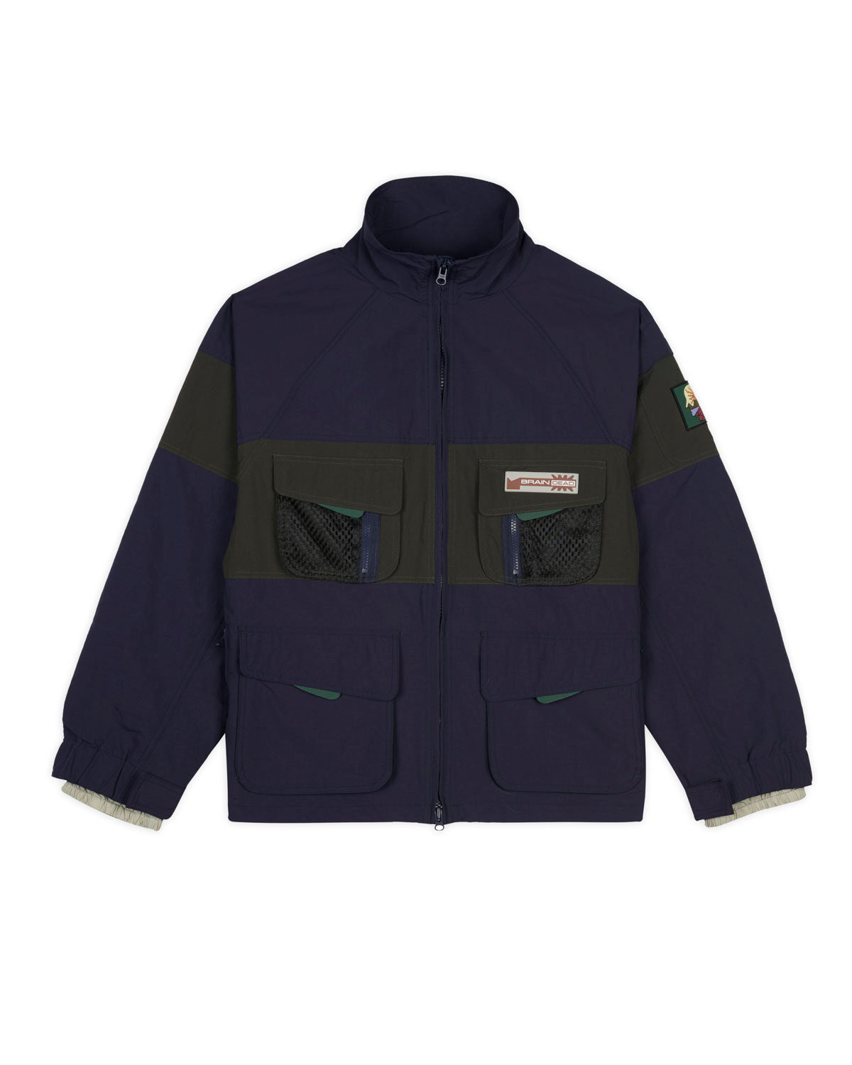 Paneled Snow Jacket - Navy 1