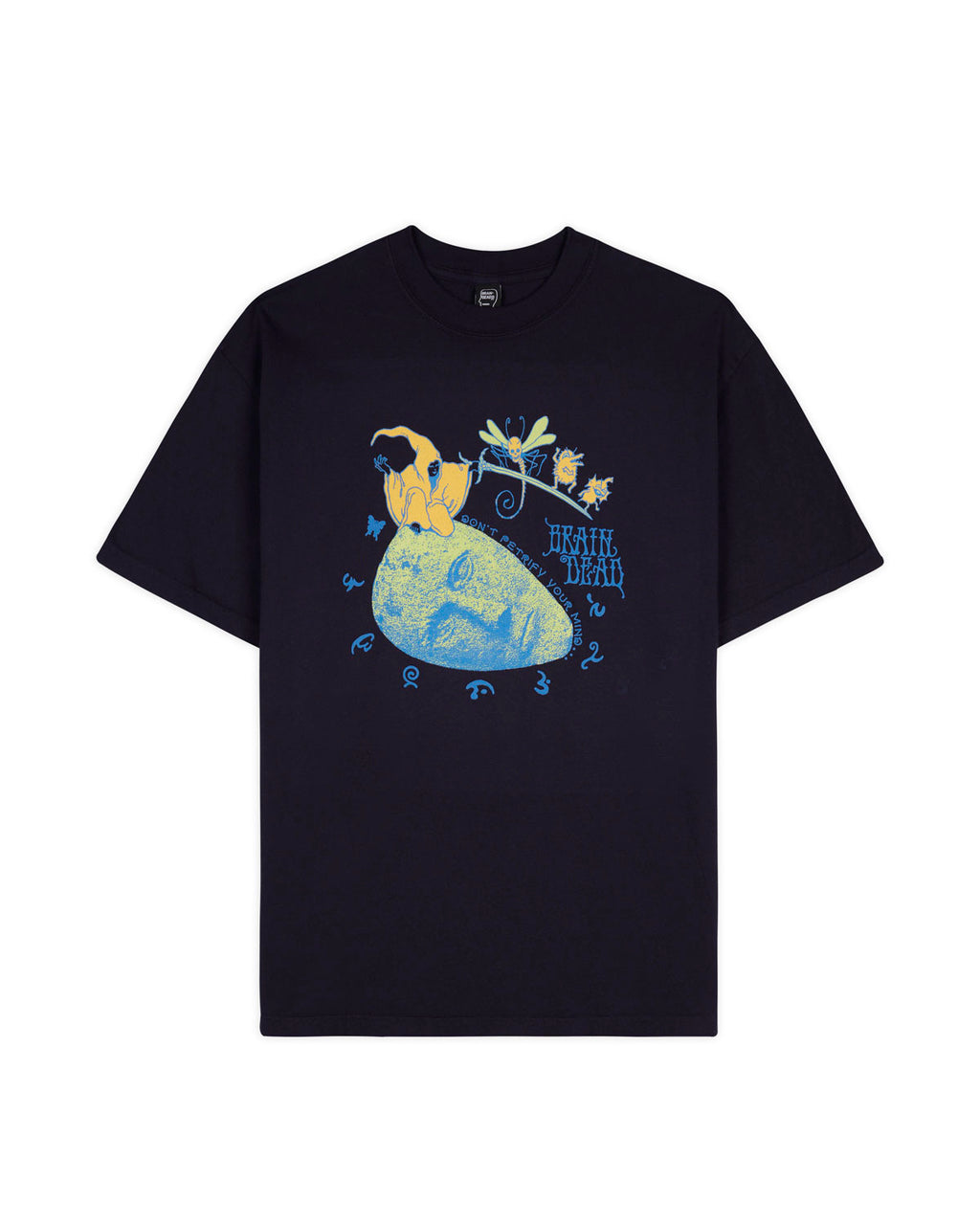 Petrified Mind T-shirt- Navy 1