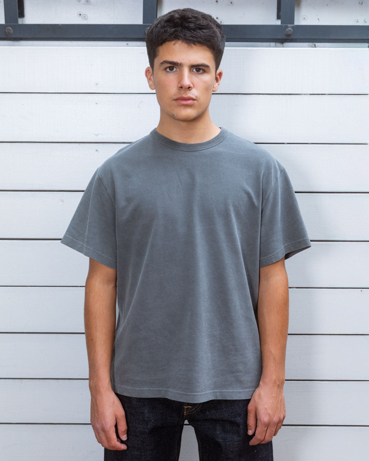 Pigment Pique T-shirt - Washed Black – Brain Dead