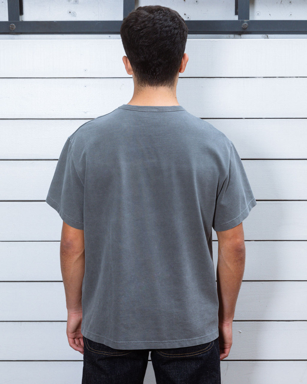 Pigment Pique T-shirt - Washed Black 5