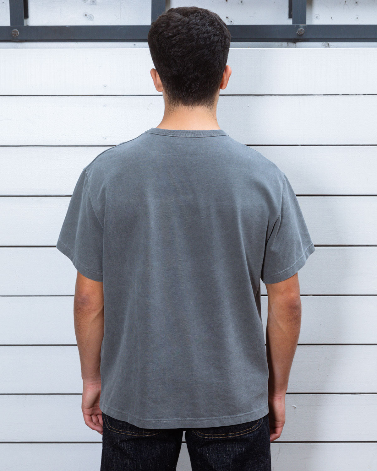 Pigment Pique T-shirt - Washed Black 5