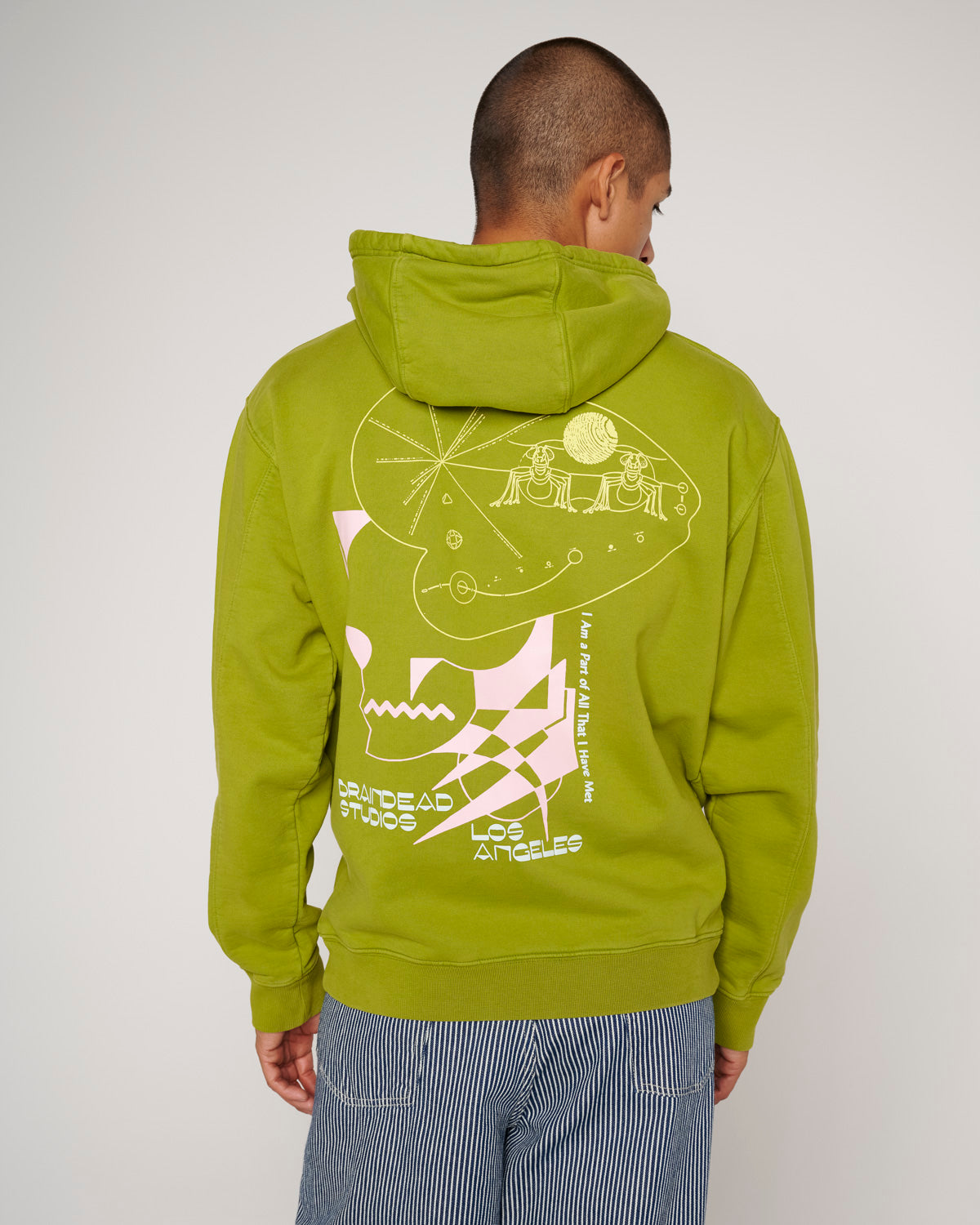Playing With Fire Hoodie - Olive 5