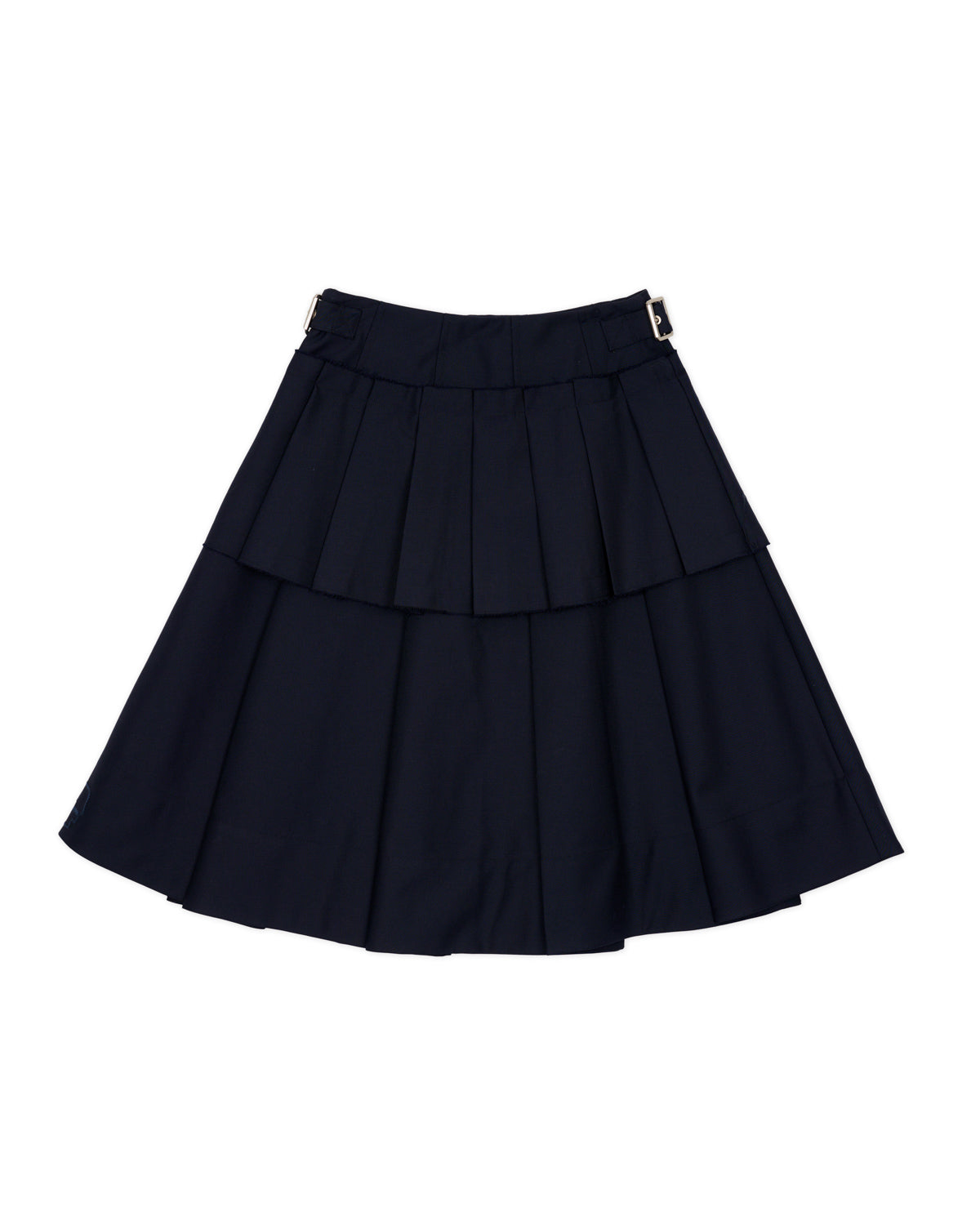 Pleated Skirt - Midnight Blue – Brain Dead