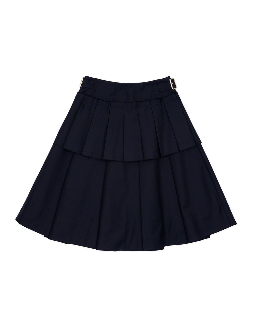 Pleated Skirt - Midnight Blue 5