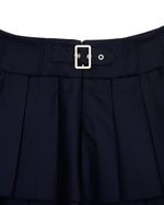 Pleated Skirt - Midnight Blue 3