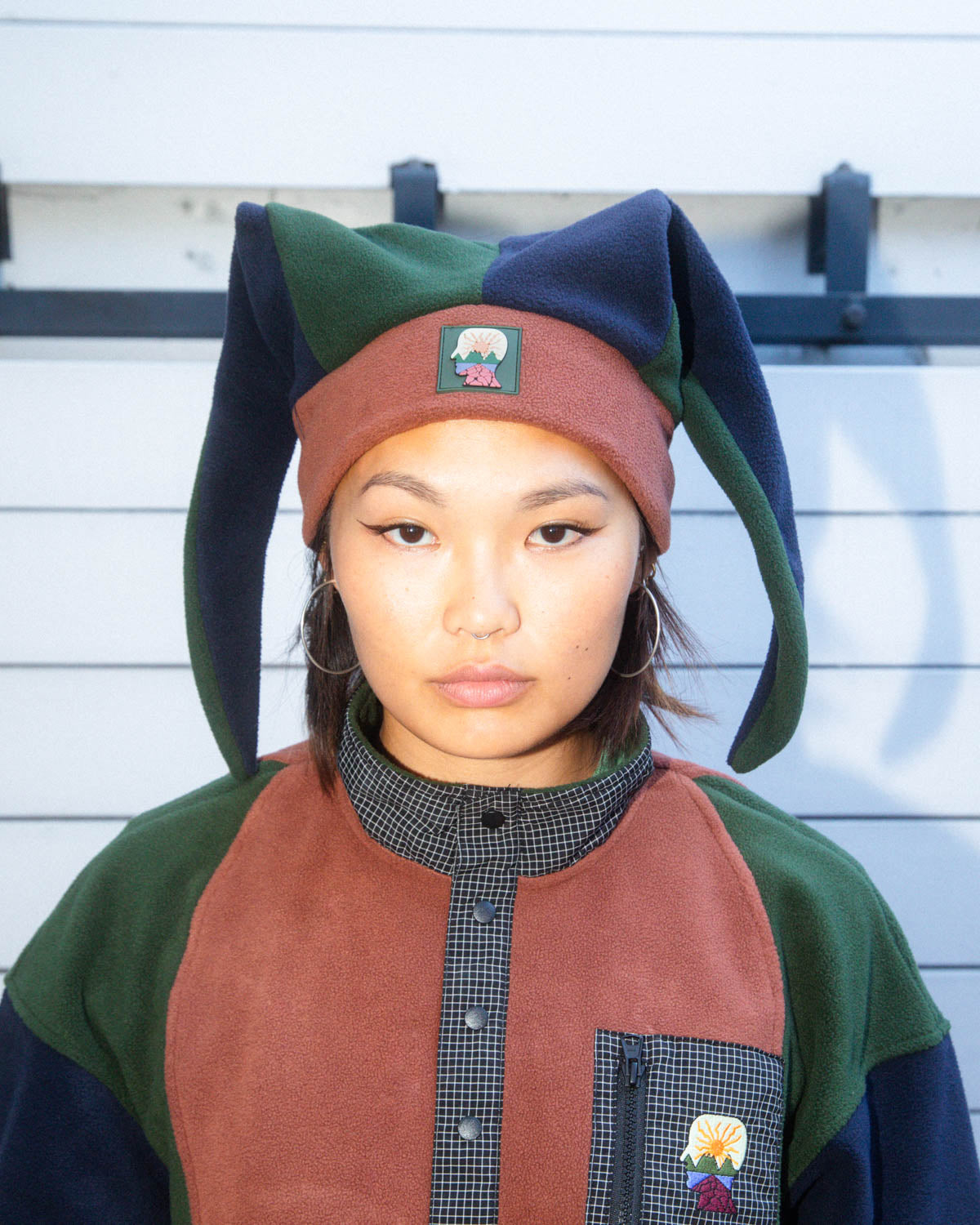 Polar Fleece Jester Beanie - Multi 3