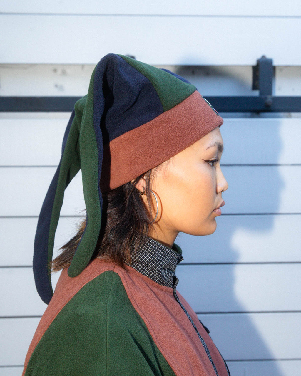 Polar Fleece Jester Beanie - Multi 8