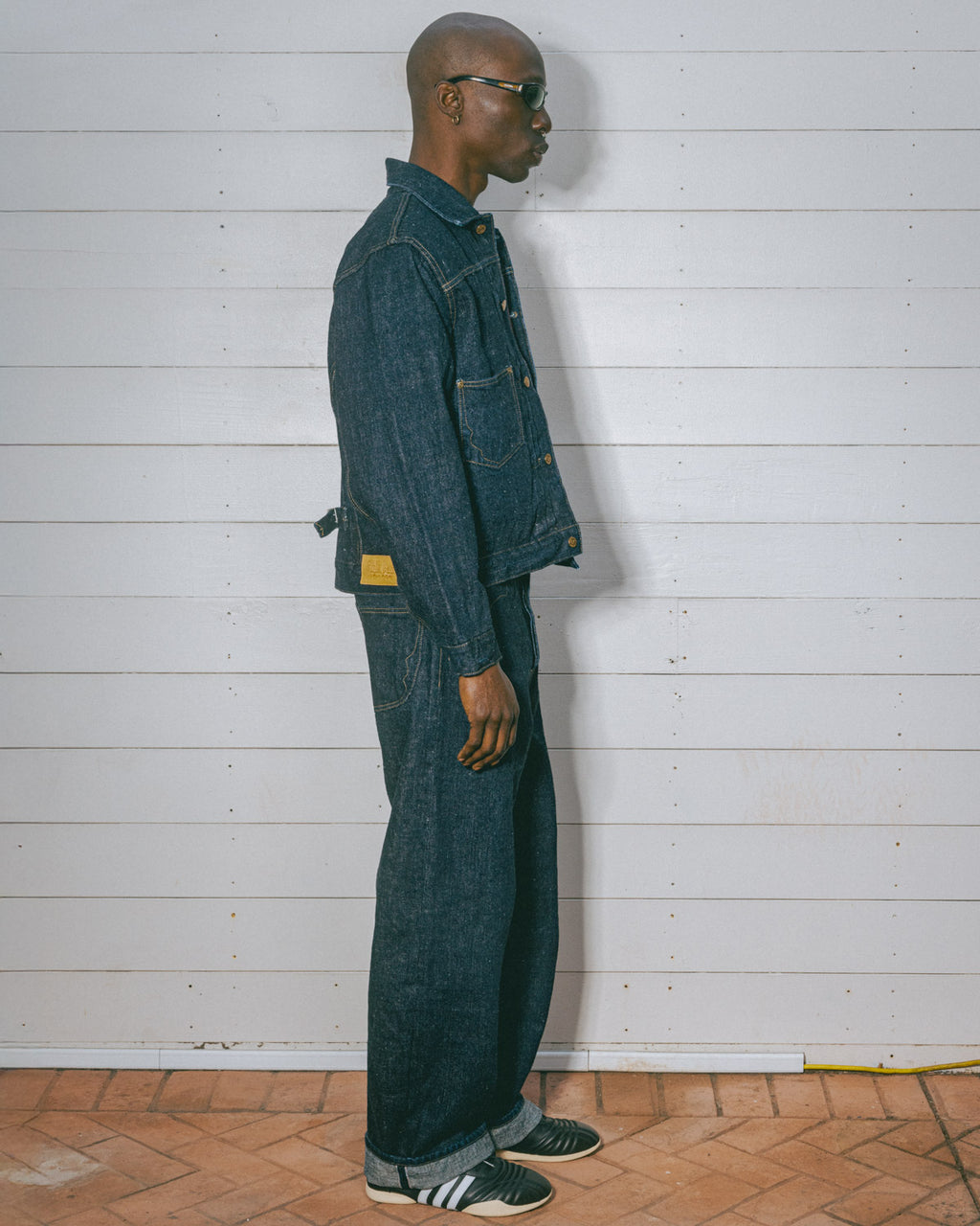 Type 00 15.5oz Selvedge Denim Pant - Rinsed Indigo 6