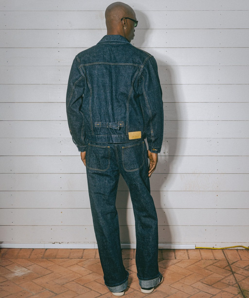 Type 00 15.5oz Selvedge Denim Pant - Rinsed Indigo 8