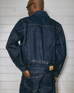 Type 00 15.5oz Selvedge Denim Pant - Rinsed Indigo 12