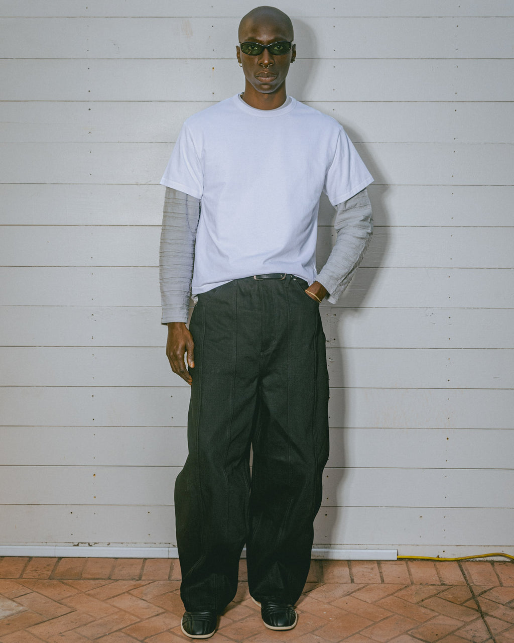 Type 03 14.5oz Denim Pant - Solid Black 2