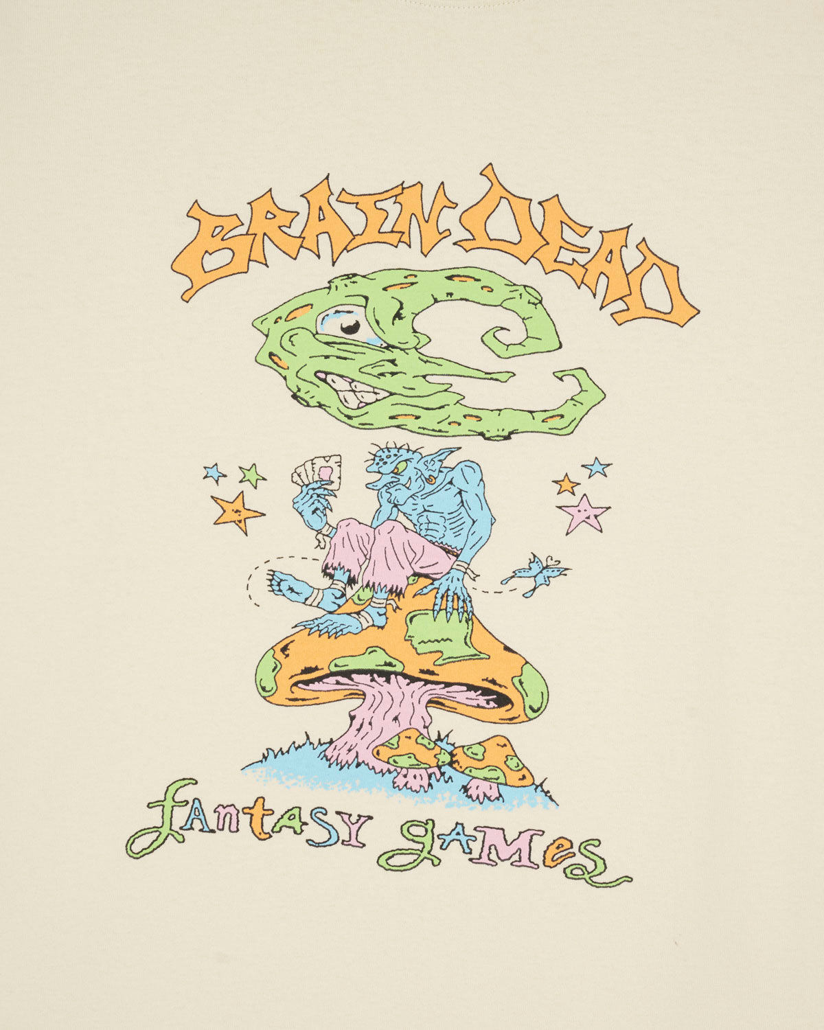 Psychic Card Games T-shirt - Natural 2