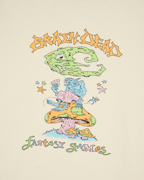 Psychic Card Games T-shirt - Natural 2