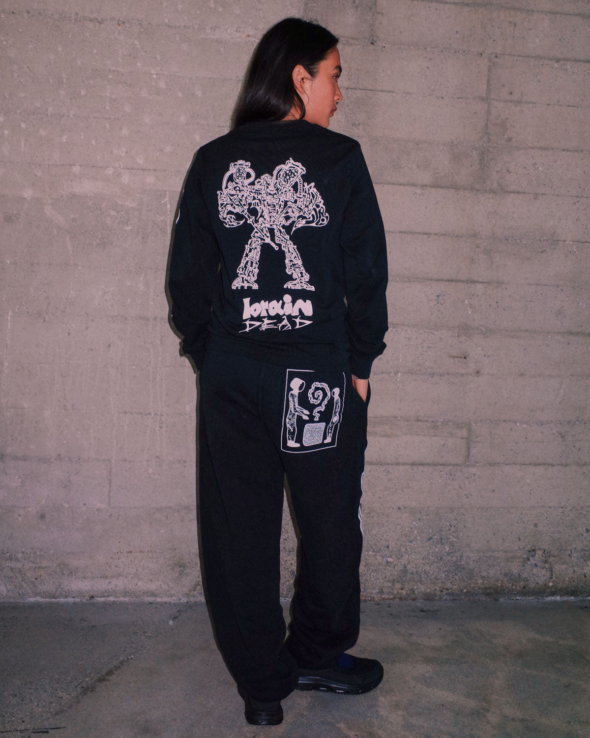 Psychic Studies Sweatpant - Black – Brain Dead