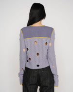 Reverse Seam Wholey Sweater - Washed Blue 6
