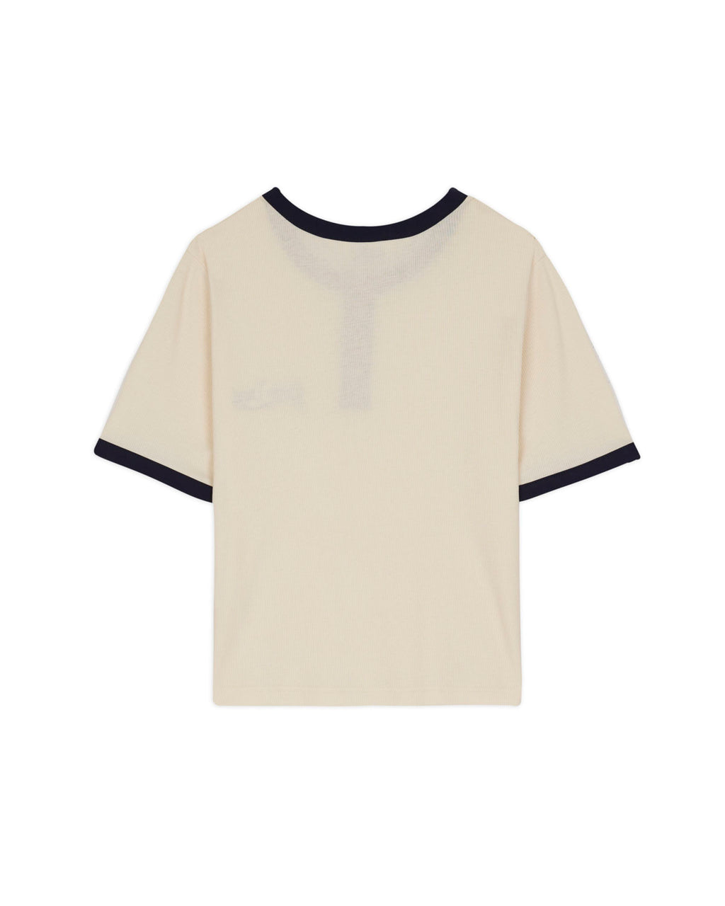 Ribbed Henley - Natural 5