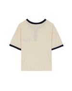 Ribbed Henley - Natural 5