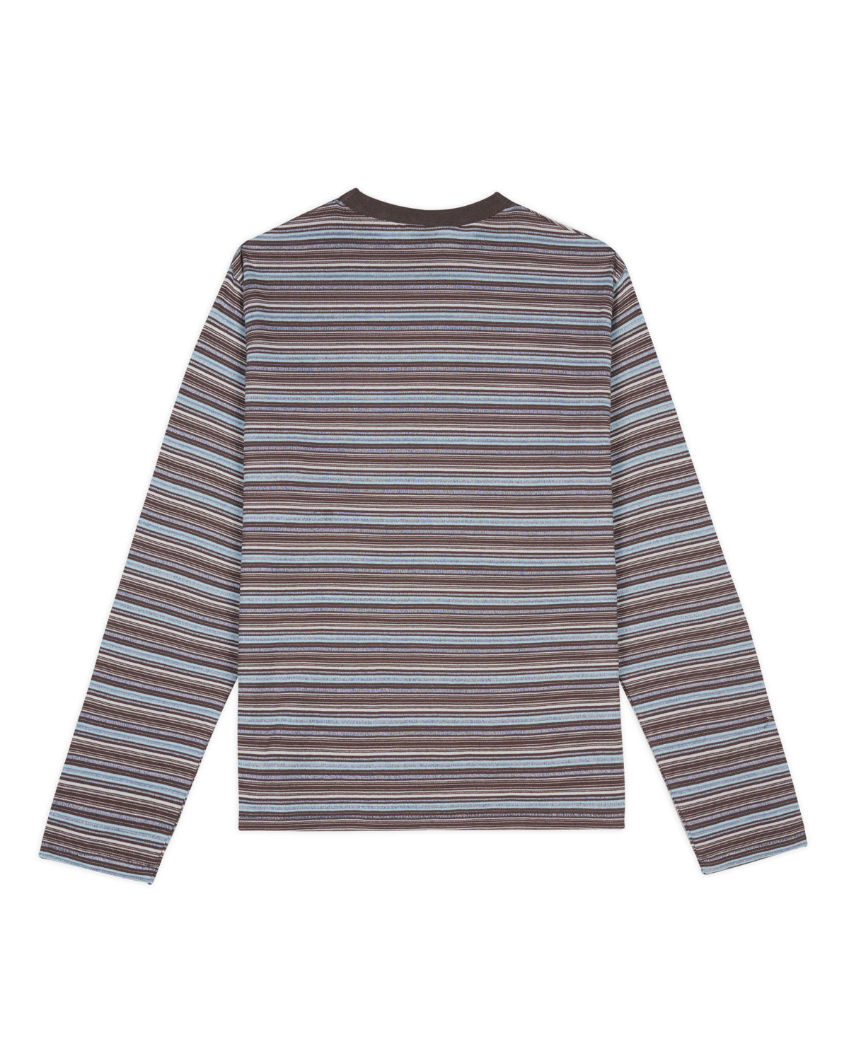 Romy Multi Stripe Long Sleeve T-shirt - Brown – Brain Dead