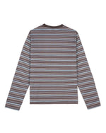 Romy Multi Stripe Long Sleeve T-shirt - Brown 3