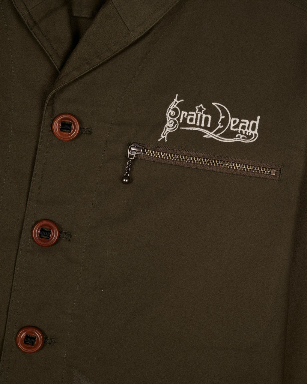 Shawl Collar Work Jacket - Mallard 3