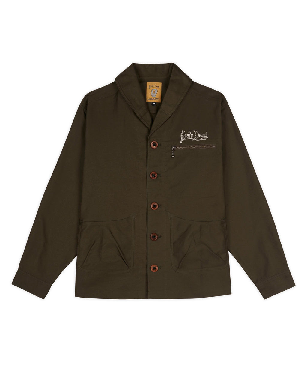 Shawl Collar Work Jacket - Mallard