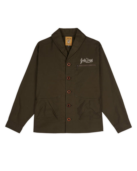 Shawl Collar Work Jacket - Mallard – Brain Dead