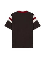 Slubby Football T-shirt - Brown 2