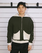 Zip Hoodie - Green 7