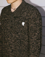 Waffle Pullover Sweater - Charcoal 4