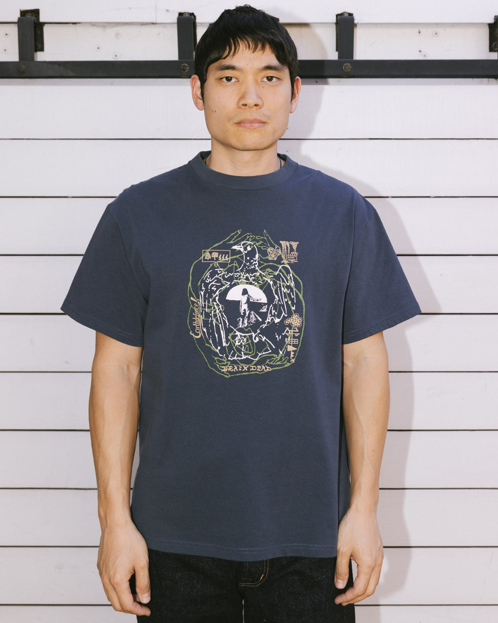 Earth Defense T-shirt - Slate 2
