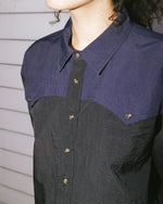 Nylon Western Shirt - Black 9