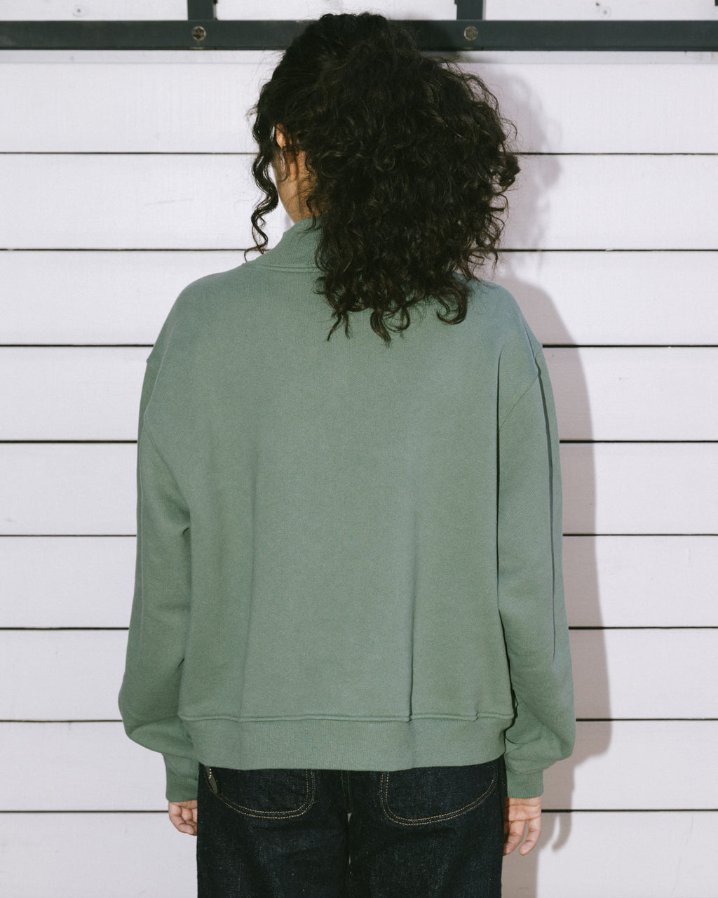 Turtle Neck Sweatshirt - Green 9