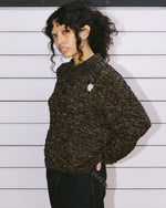 Waffle Pullover Sweater - Charcoal 11