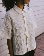 Twisted Piping Shirt - Natural 9